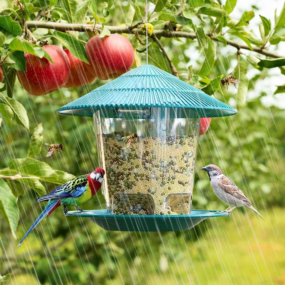 Mangeoire à oiseaux automatique pour l'extérieur – Image 4