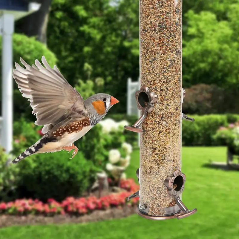 Mangeoire pour oiseaux sauvages en acier inoxydable – Image 4