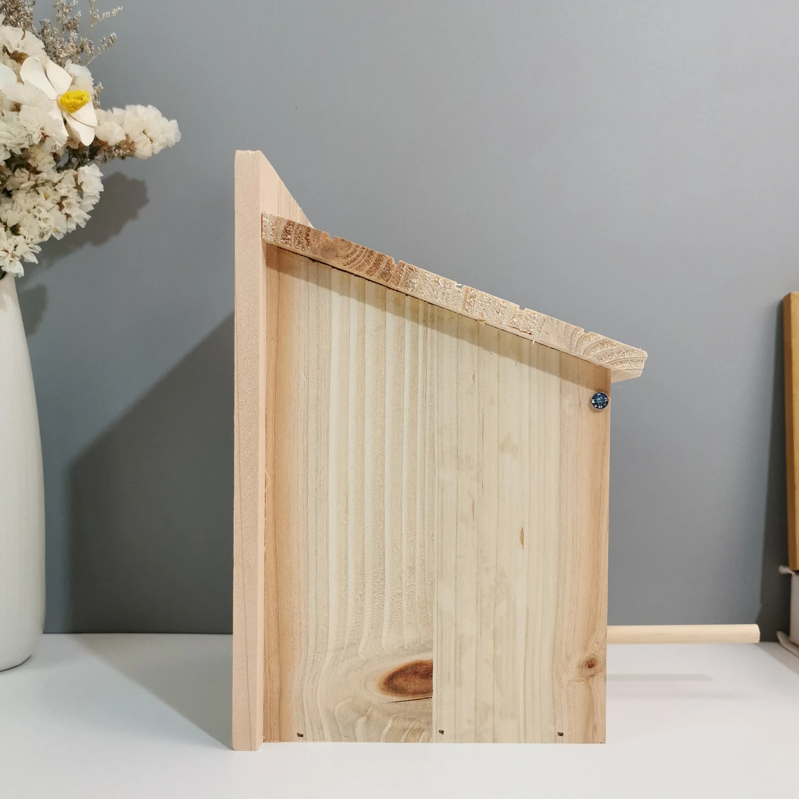 Nichoir extérieur en bois bricolage, naturel et sûr, boîte d'élevage innovante – Image 6