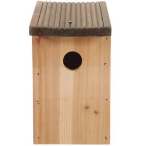 Nichoir en bois pour petits oiseaux - Confortable et durable